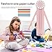 12-Shapes in 1 Craft Paper Edge Cutter, Deckled Edge Paper Cutter, Paper Edge Cutters for Crafting, Multifunctional Paper Trimmer Cutter, 12 in 1 Rotary Paper Cutter (Black)