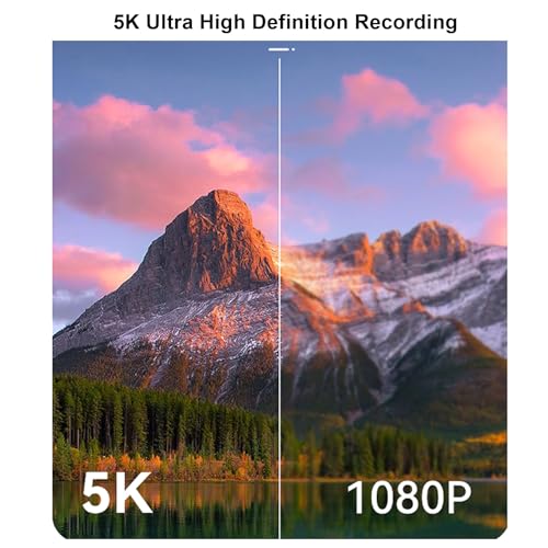 Cámara digital UHD 5K 75MP con WiFi y zoom óptico 18x miniatura 6