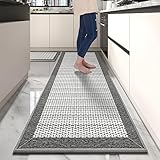 PADOOR Non Slip Kitchen Rugs Sets of 2 - Extra Large 2.5'x6' + 20'x32' Runner...