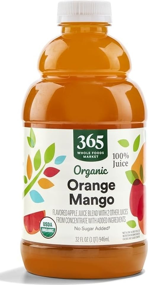Image of 365 by Whole Foods Market Organic Orange Mango Juice, 32 FZ