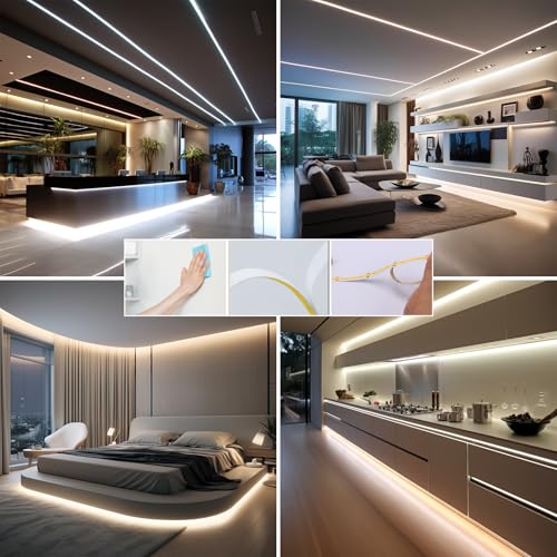 Tira LED COB BENLUN 24V 65.6ft Luz Blanca Natural miniatura 5