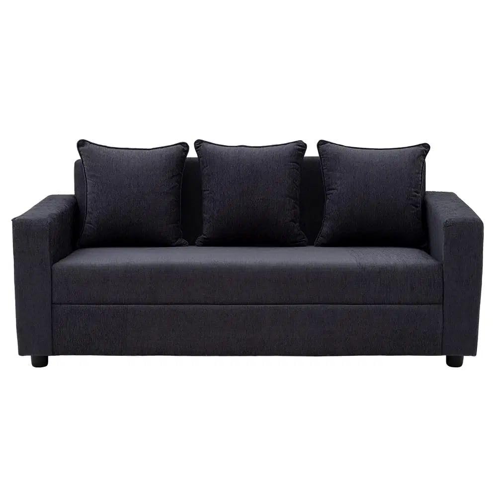 Wakefit Sofa Set for Living Room 1 Year Warranty 3 Seater Sofa