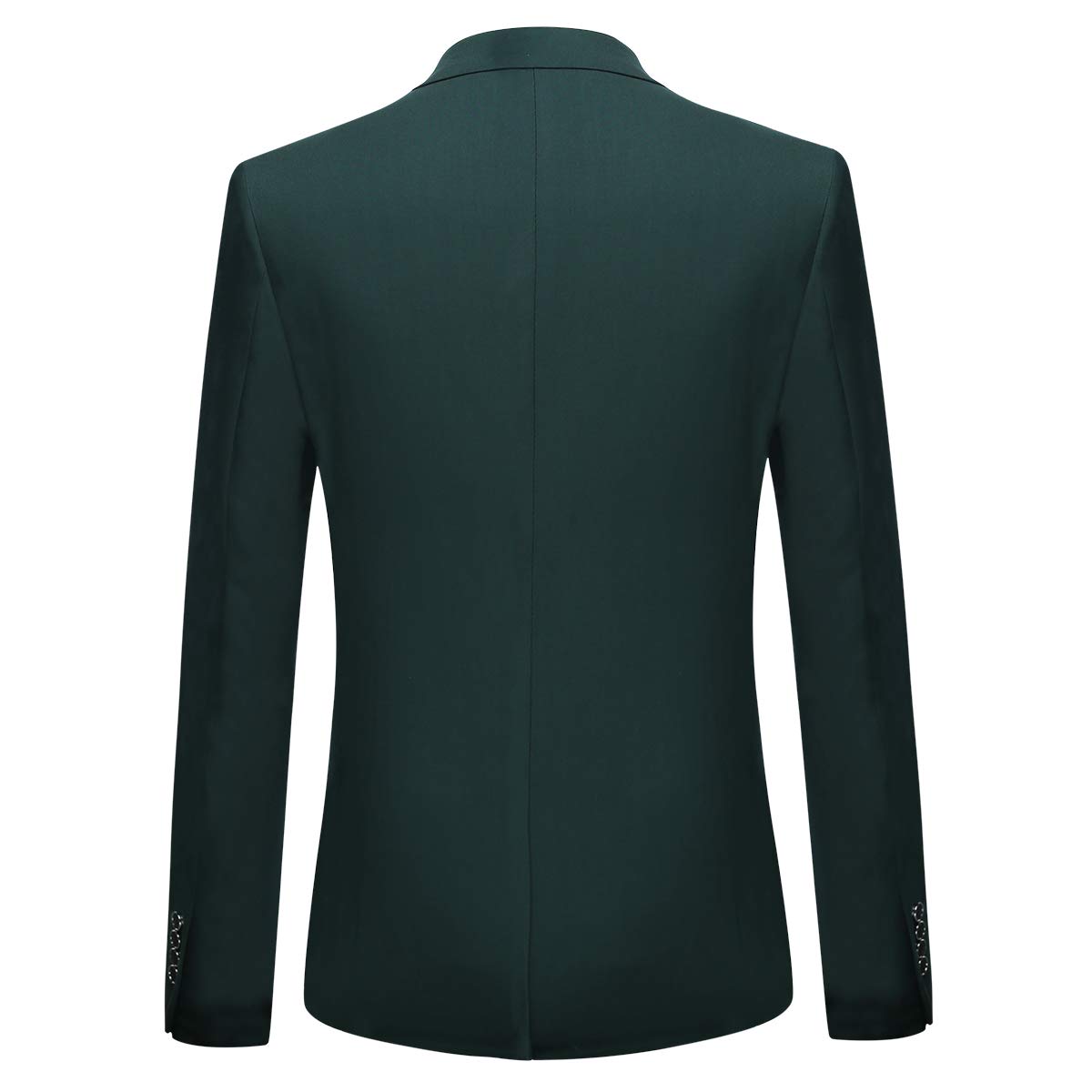 Tute da Uomo 3 Pezzi Tute da Uomo Slim Fit Business Tuxedo Classic 1 Button Notch Giacca da Bavero Pantaloni e Gilet