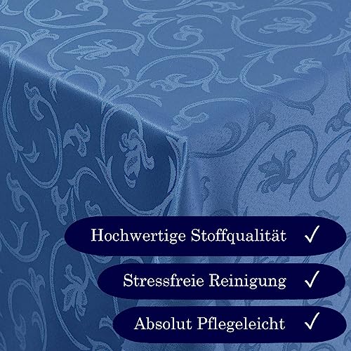 Moderno, tovaglia damascata, non ha bisogno di