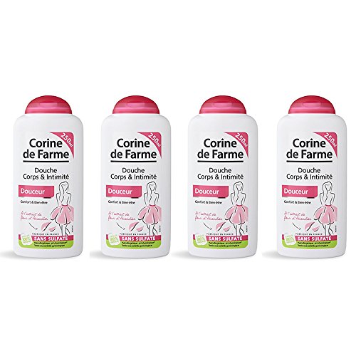 Gel douche corps et zone intime doux format 250ml
