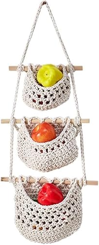 hanging produce baskets