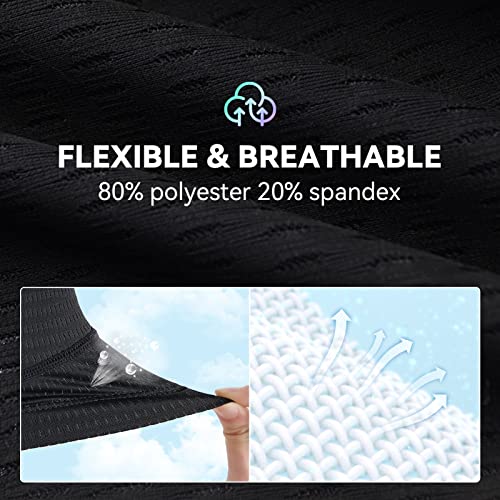 BALEAF Roupa íntima masculina de ciclismo acolchoada 4D com forro de MTB com bolso antiderrapante pa