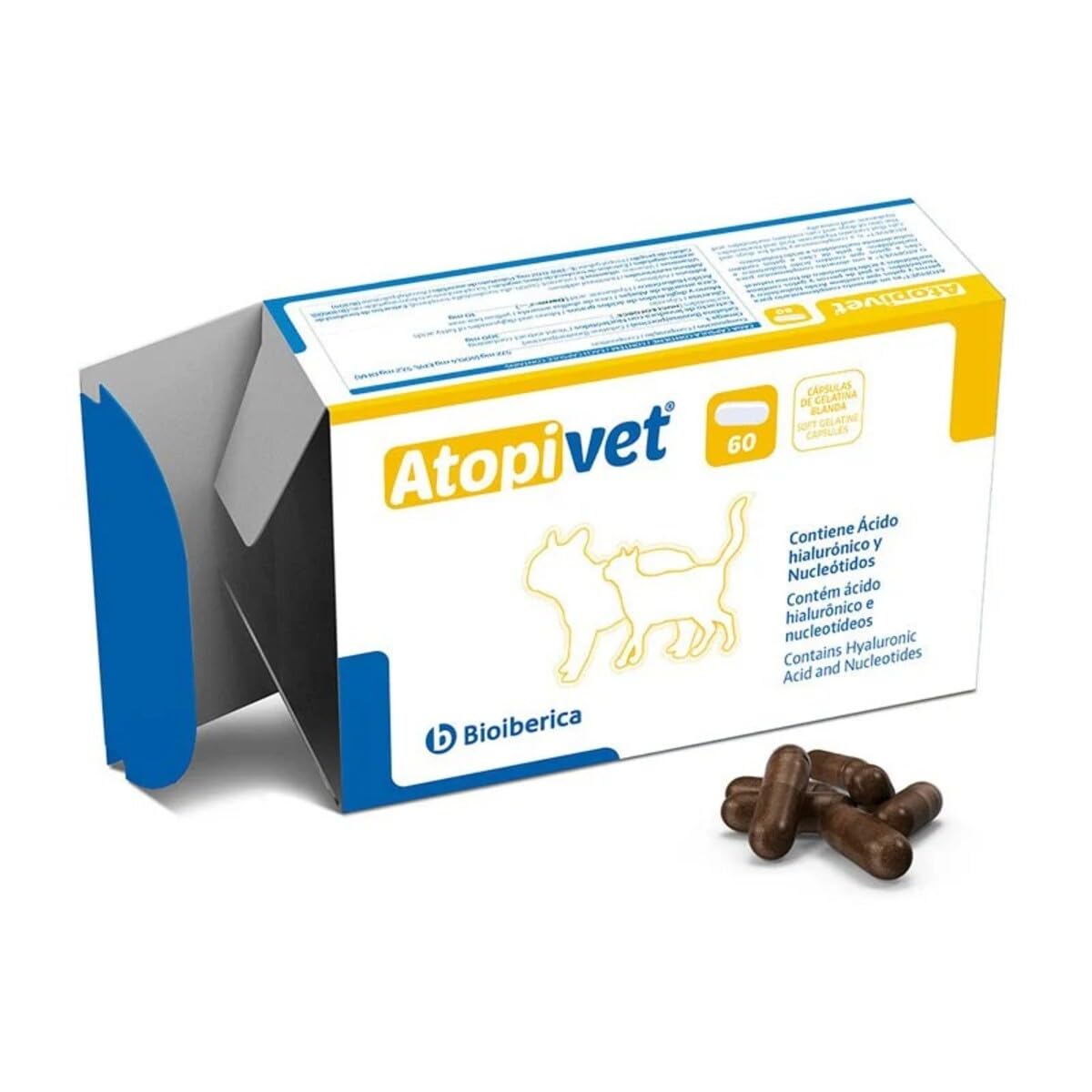 Bioiberica ATOPIVET Weichgelatine 60 Kapseln