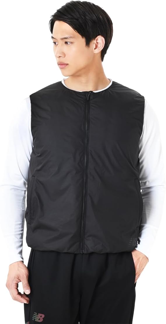 Amazon | ライトウェイトパデッドベスト 撥水加工 (AMV45258) サッカー