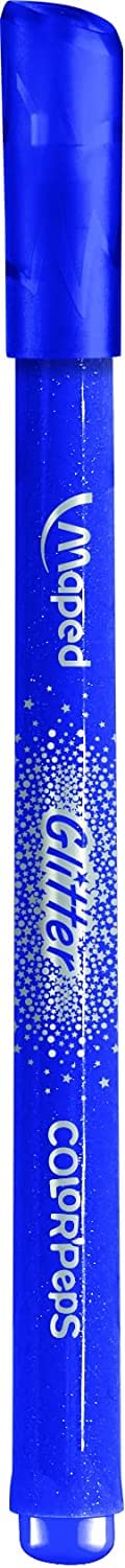 Maped Color'Peps Glitter 847110 Flamastry, Wielokolorowy, 10 sztuk