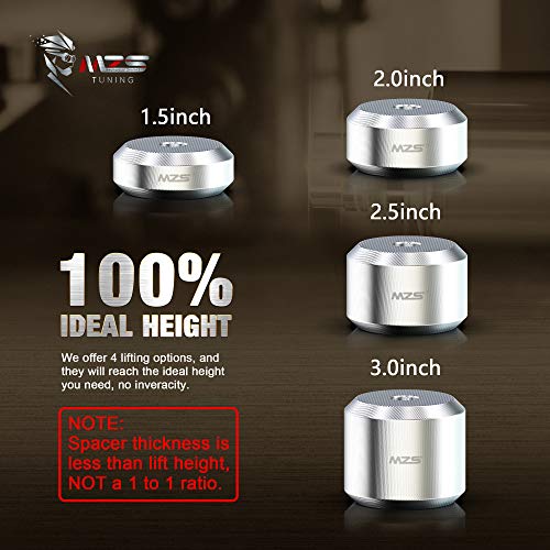 Mzs 3" Leveling Kit Front Coil Spring Suspension Lift Strut Spacers Compatible With 2005-2023 F250 F350 Super Duty 4Wd #TOP3