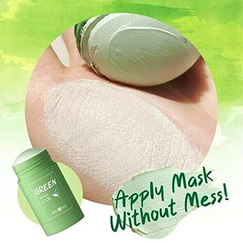 Green Tea Purifying Clay Stick Mask, Face Moisturizes Oil Control, Deep Clean Pore, Improves Skin,for All Skin Types Men Women 1pcs
