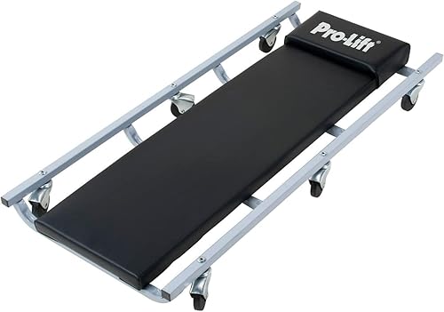 Pro-Lift Mechanic Rolling Creeper - Enredadera automotriz de 40 pulgadas con 6 ruedas giratorias, capacidad de 350 libras SC-1004