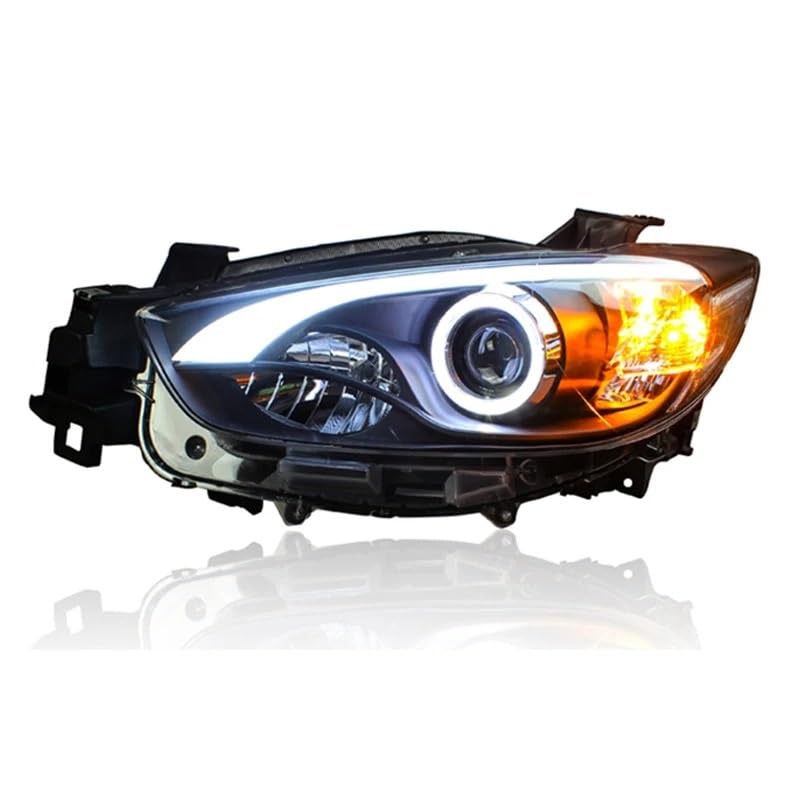 Fanale Anteriore Per Mazda Per CX-5 CX5 2013-2016 Lente Proiettore Anteriore DRL Lampadina LED Per Fari Auto Accessori Per Fari Auto Styling
