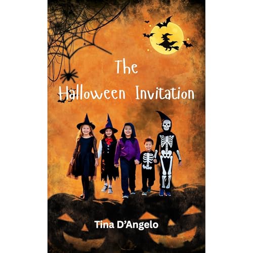 The Halloween Invitation Audiolibro Por Tina DAngelo arte de portada