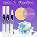 Purple Whitening Gels Pen 3 Packs, Purple Teeth Whitening Pens, Instant Teeth Whitening Paint Pens, Color Correcting for Tooth Stain Removal