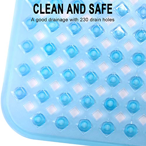 Yinenn 27NEWBLUEMAT Bath Shower Safety Mat 27.7X15.7 Inch Non-Slip Shower Mat thumb #3