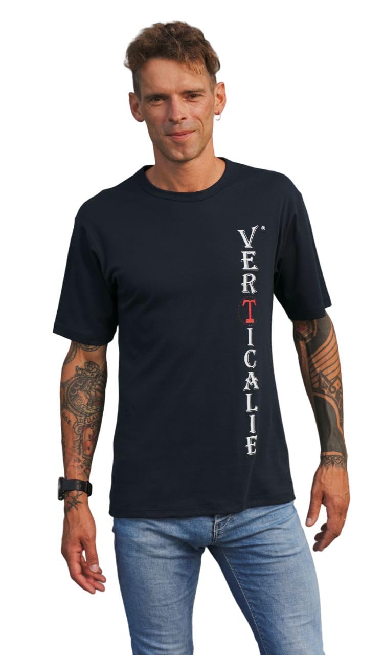 Camiseta Hombre de Manga Corta – Algodón Pima Superior de Lujo – Producción Italiana – 5 Largos Diferentes