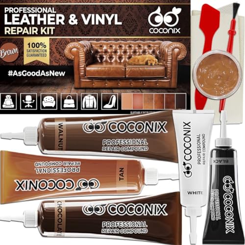 Coconix Kit di Riparazione in Pelle per Divani