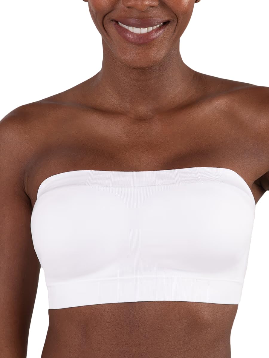 SHAPERMINT Convertible Strapless Bras for Women - Compression Wireless Bandeau Bra Top — view 9