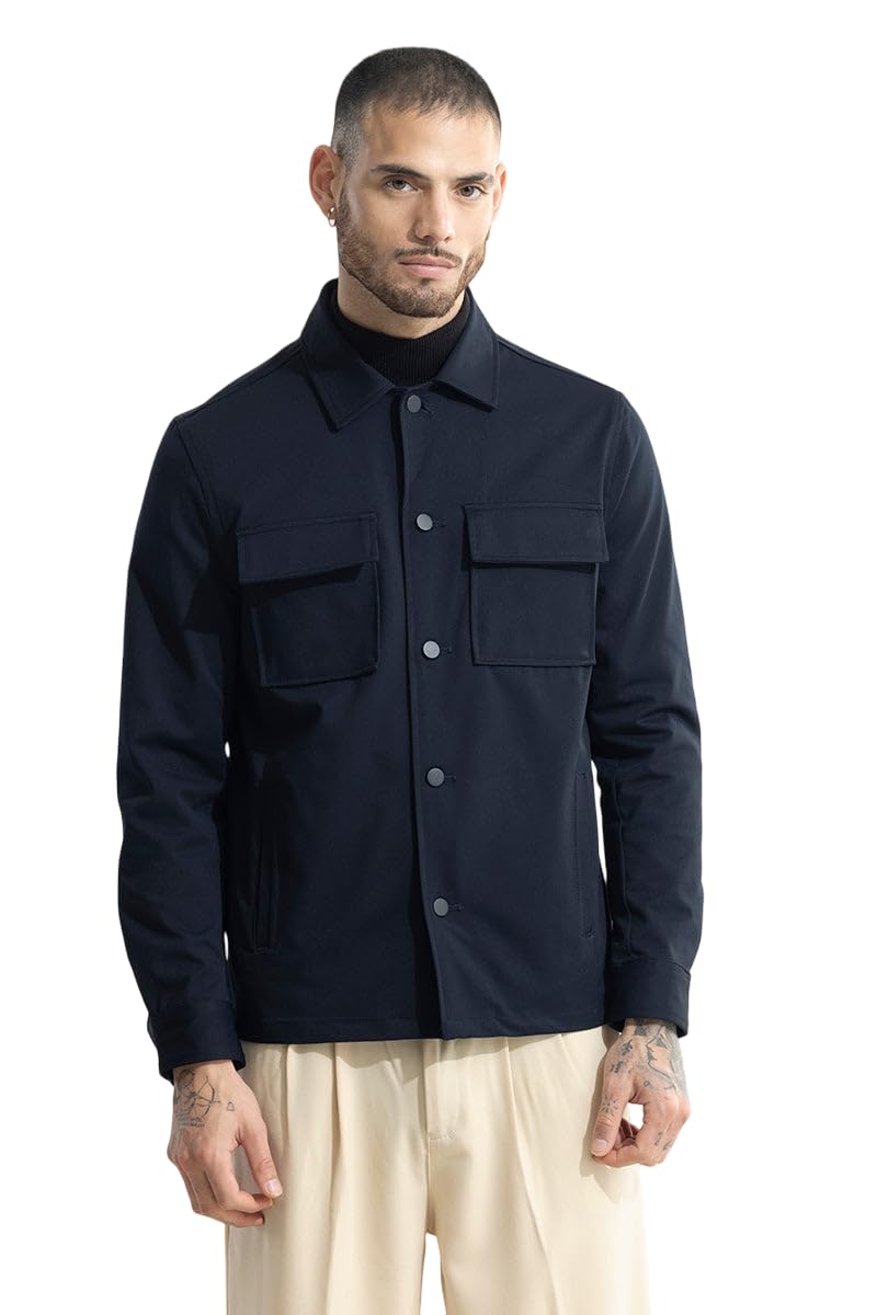 snitch Men Casual Utility Vest Jacket | Regular Fit Sleeveless V-Neck Plain Design | Durable Cotton Polyester Blend With Multiple Pockets For Streetwear & Outdoor-picture-11