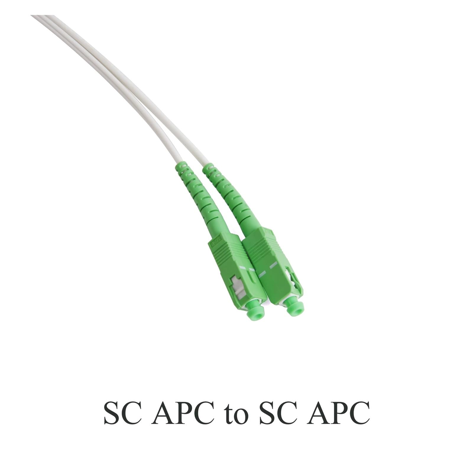 Kabel krosowy światłowodowy, Patchcord światłowodowy SC APC do Jednomodowy, jednordzeniowy przedłużacz Simplex 40-90M(50m)