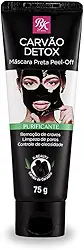 Kiss RK - Máscara Facial Carvão Detox Purificante 10g Rcpm01Br