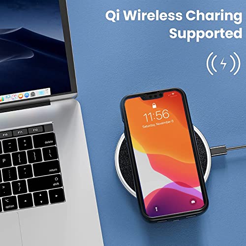 Aftryougo Battery Case For Iphone 13/13 Pro 6.1Inch,8000Mah Qi Wireless Charging Compatible Extended Power Case, Model:zhx-642 Black #TOP3