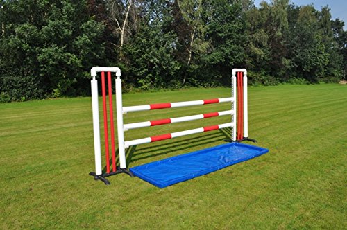 Wassergraben (Medium 100cm x 300cm, Blau)
