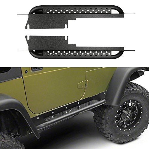 Estribos laterales off-road para Jeep Wrangler TJ miniatura 1