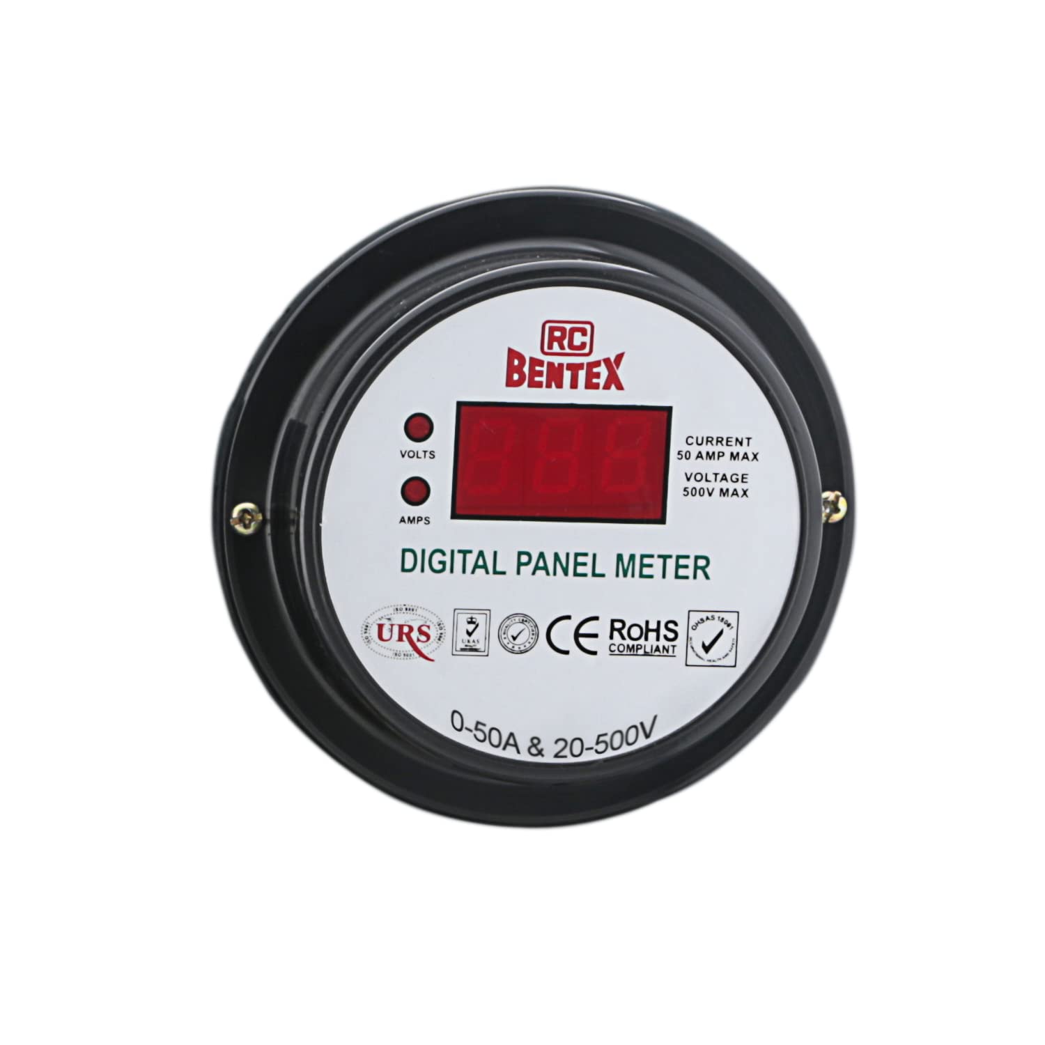 RC BENTEX Three Phase 96 MM Digital Volt & Amp Meter Round 0-50A & 20-500V, 102000013 Ammeter (B0BXPYVKPH) Amazon Price History, Amazon Price Tracker