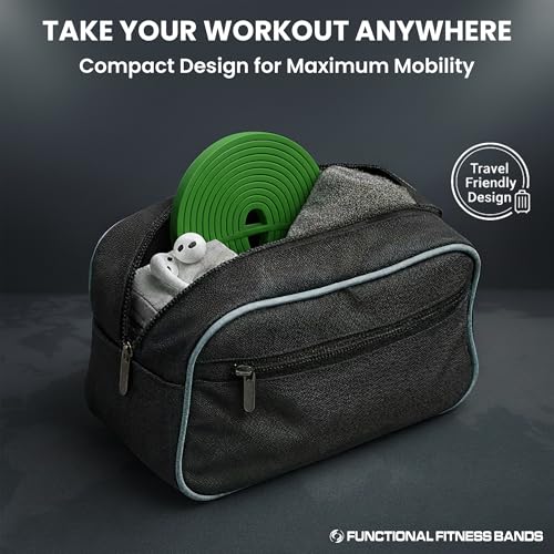 Image of Functional Fitness Pull Up Bands Resistance Bands | Exercise Bands for Working Out | Long Stretch Bands for Exercise, Training Bands, Resistance Bands for Stretching