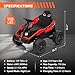 Garvee 24V Kids Power 4 Wheels,200W 4x4 Ride On Toy for Big Kids,Electric Go Kart,Adjustable 16in Seat, 4 Shock Absorbers, Wear-Resistant Wheels, Music, 4 Wheeler ATV for Boys Girls