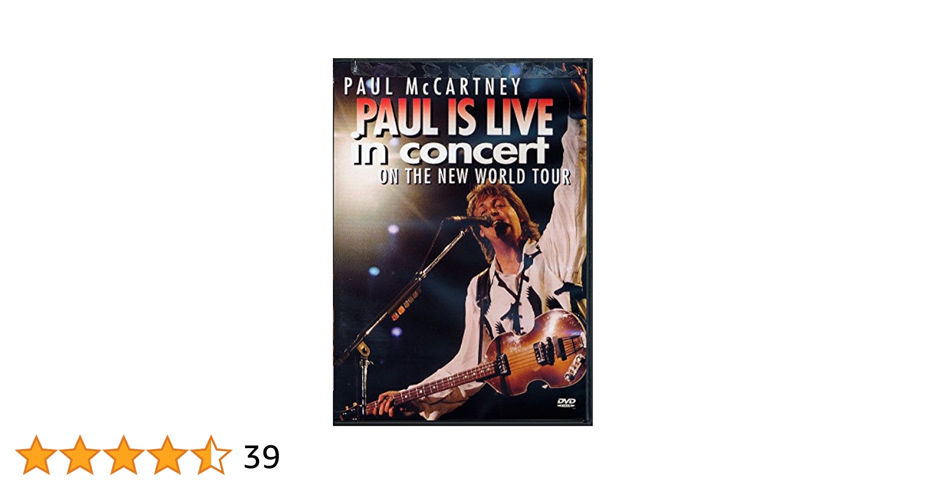 (未使用･未開封品)Paul Is Live in Concert [DVD] [Import] Amazon.co.jp: Paul Is Live in Concert [DVD] [Import] : DVD