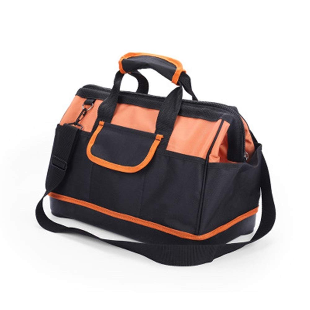 Multi Pocket Tool Storage Organiser Double Layer Oxford Cloth Waterproof Tool Bag for Construction Home DIY 29x40x23cm