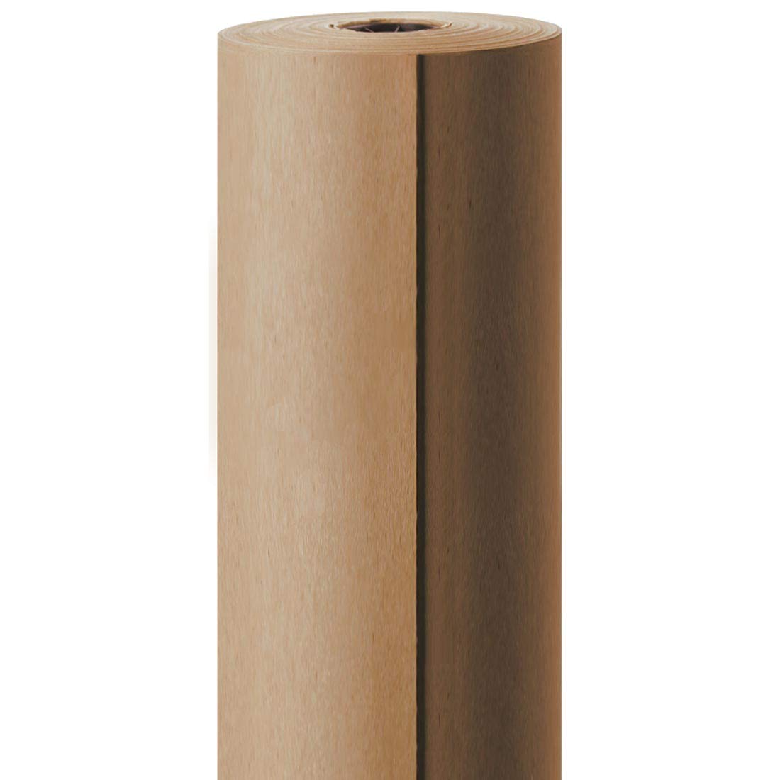 Pacon 5824 Kraft Paper Roll, 50 lbs., 24" x 1000 ft, Natural,Brown