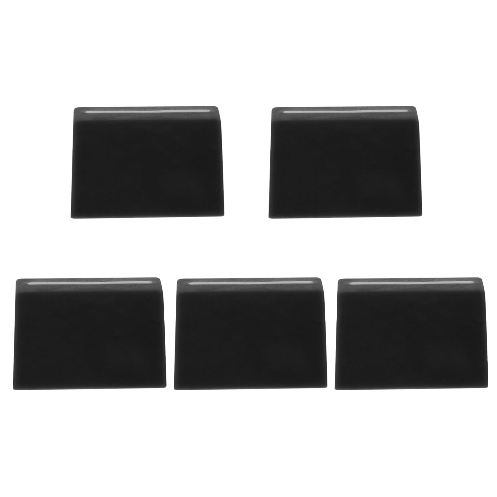 Alasum 5pcs Console Mixer Slider Faders Knobs Replacement Fader Caps Mixer Console Parts