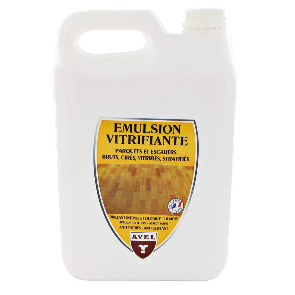 AVEL Emulsion Vitrifiante Parquets Jaune 5L