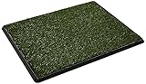 Artificial Grass Puppy Pee Pad for Dogs and Small Pets - 20x25 Inch, Reusable 3-Layer Turf Pads for Dogs with Tray - Indoor and Outdoor Fake Grass Potty Pet Supplies by PETMAKER