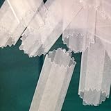 Vellum Glassines Stamp Wax Paper 600 Waxed Bags Choose A Color Or Design (White 27 mm)