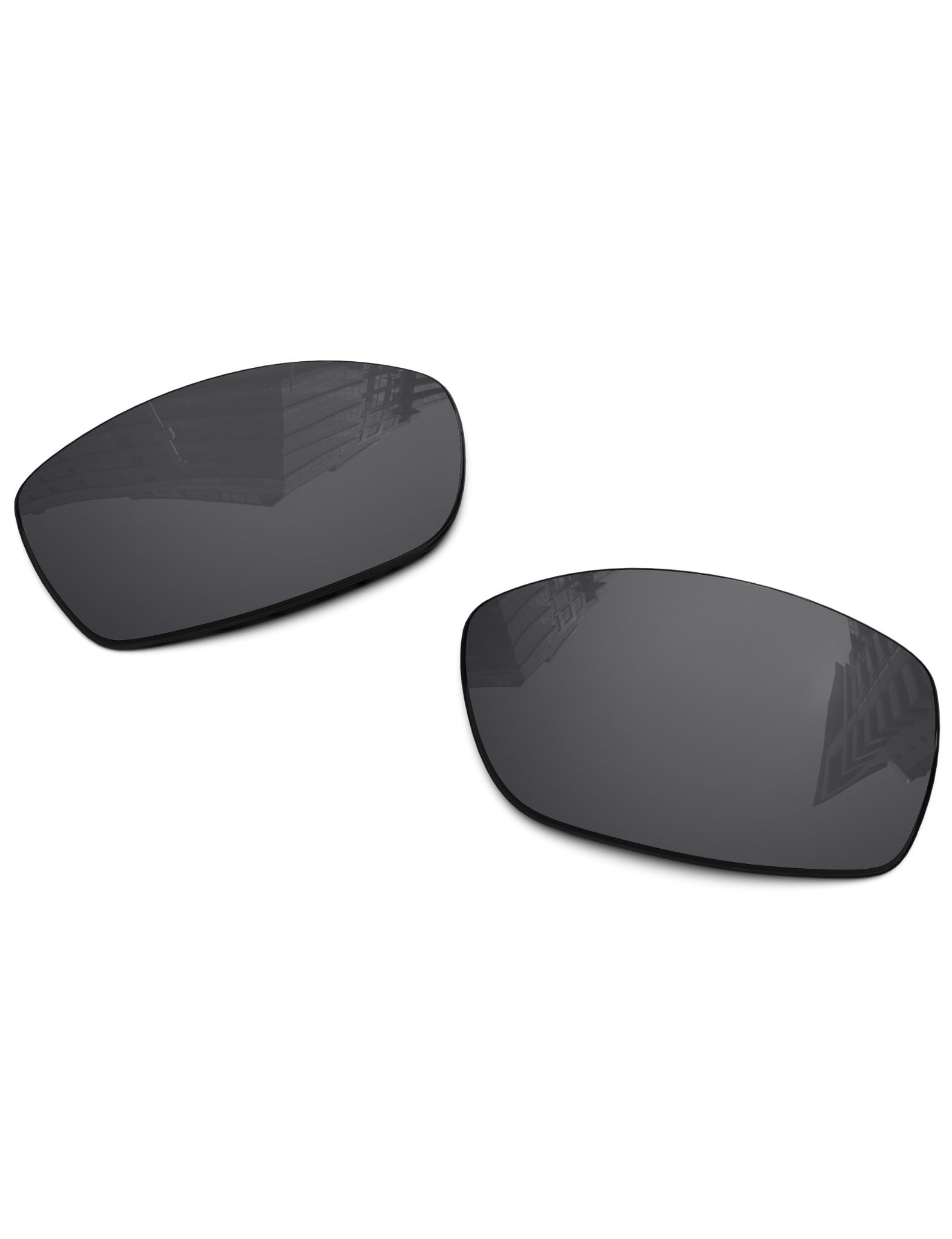 1.6MM Polarized Replacement Lenses for Oakley Holston OO9334 58mm Sunglasses, UV Protection, Dark Mirror Lens - More Options