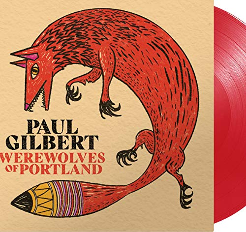 Album art for Werewolves of Portland (Red Vinyl) by Paul Gilbert