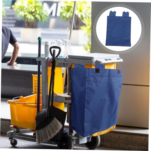 Organisateur de chariot avec collecteur de poussière Cabilock en tissu Oxford bleu - 8