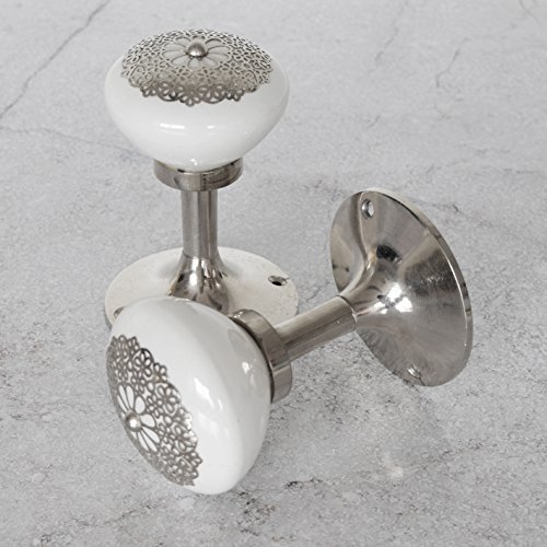 White Curtain Holdbacks Amazon Co Uk