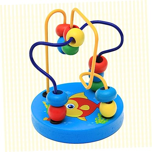 Toyvian Brinquedos De Madeira Brinquedos De Madeira Montanha De Contas De Madeira Brinquedos De Dese