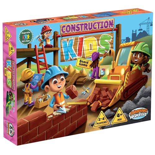 Construction Kids juego de mesa cooperativo para niños 4+ miniatura 1