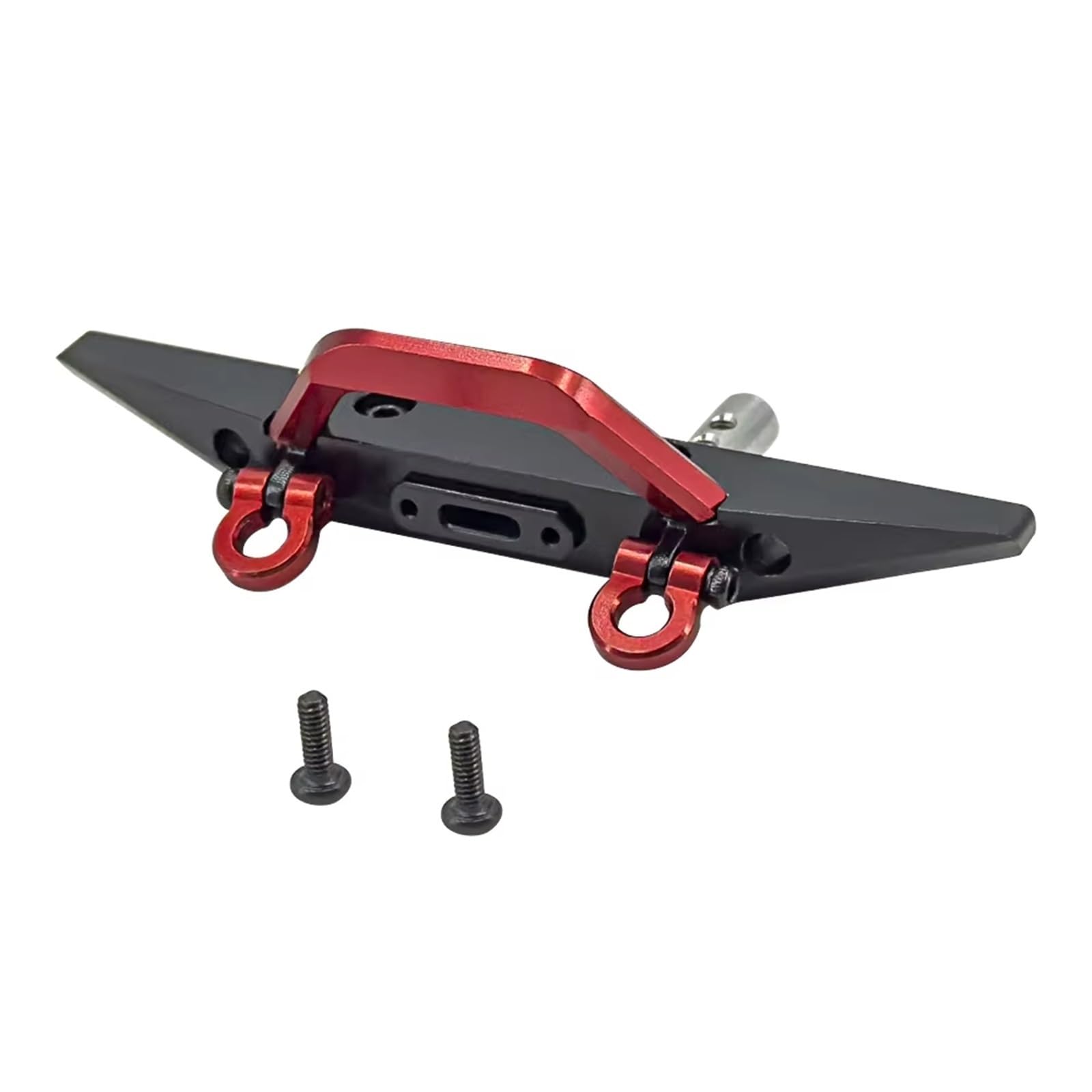 Paraurti RC per Redcat per Ascent-18, Parti di Aggiornamento Auto RC per 1/18, Accessori per Cingolate Telecomandate, Paraurti Anteriore Metallo