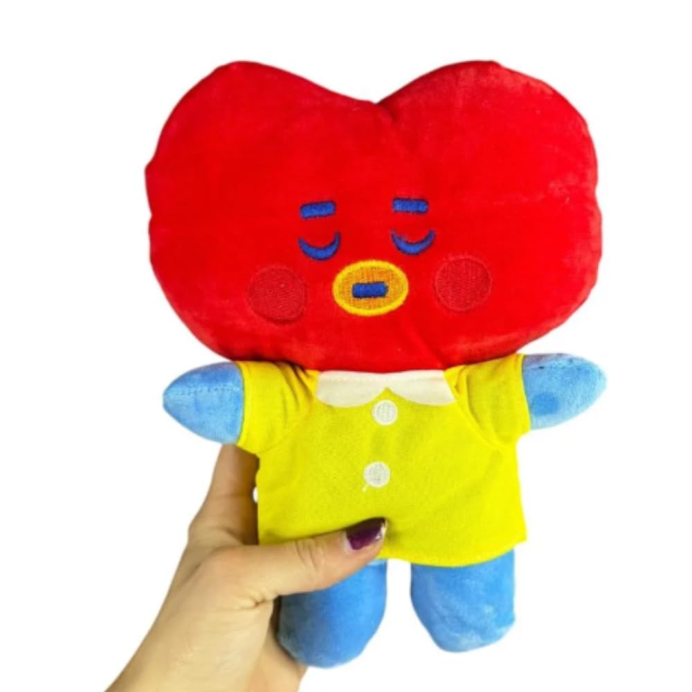 BTS Plush Toy Tata 20CM Goodnight Version BT21 Standing Stuffed Plush Soft Toy Plushie | Tata Night