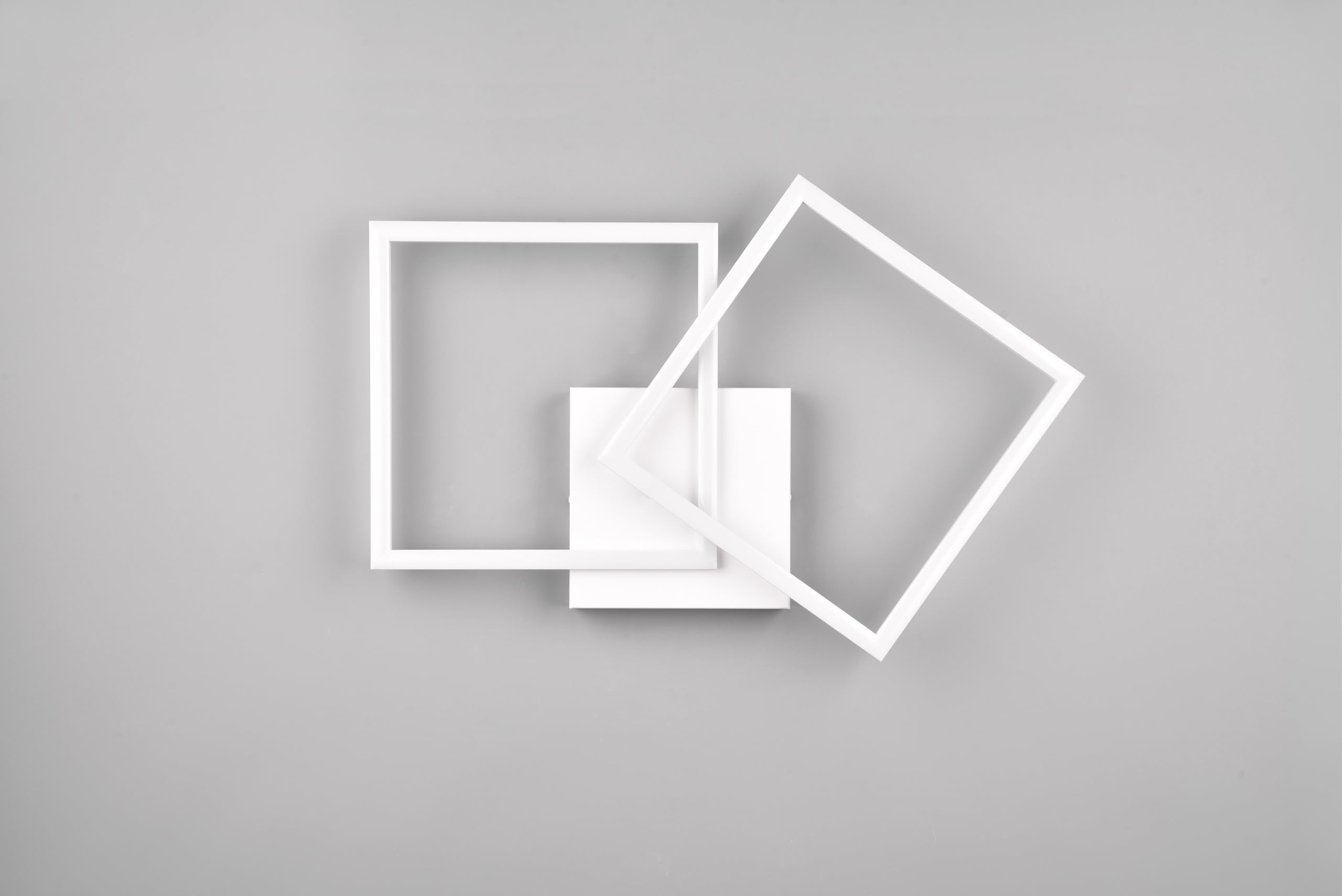 Reality LED Plafonnier Trail R64492131, Métal Blanc mat, avec LED 20 Watt