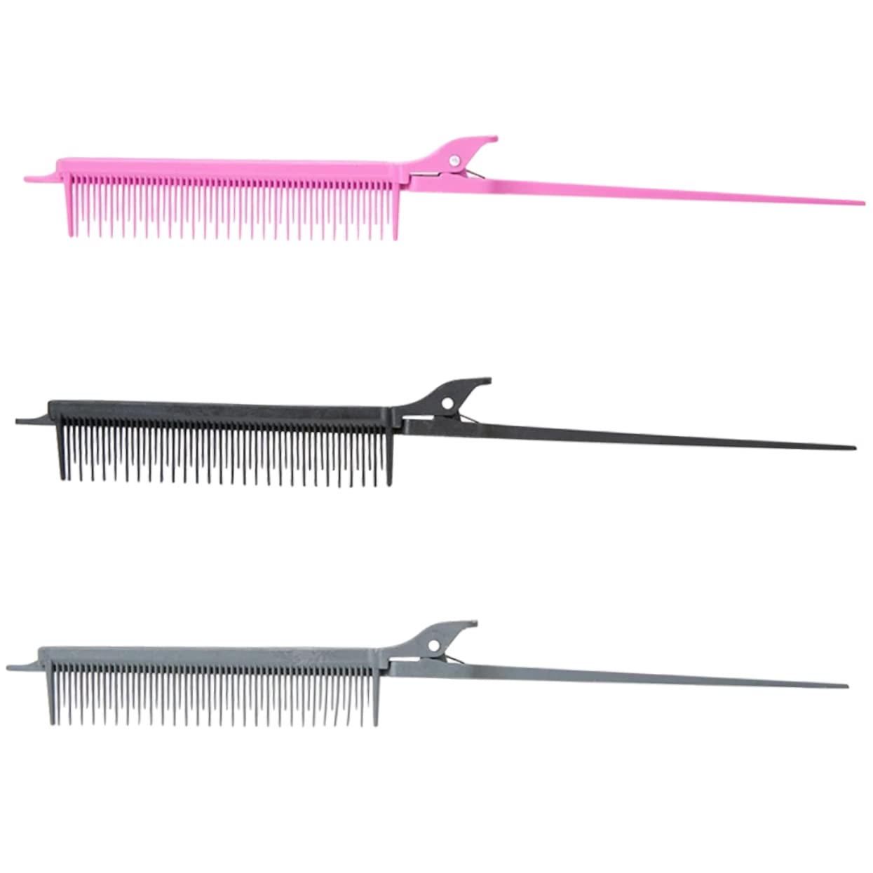 FRCOLOR 9 Piezas peine resaltador peines tas para peinar el cabello accesorios para hombres herramientas para el cabello eléctrico de peinado Traje niño